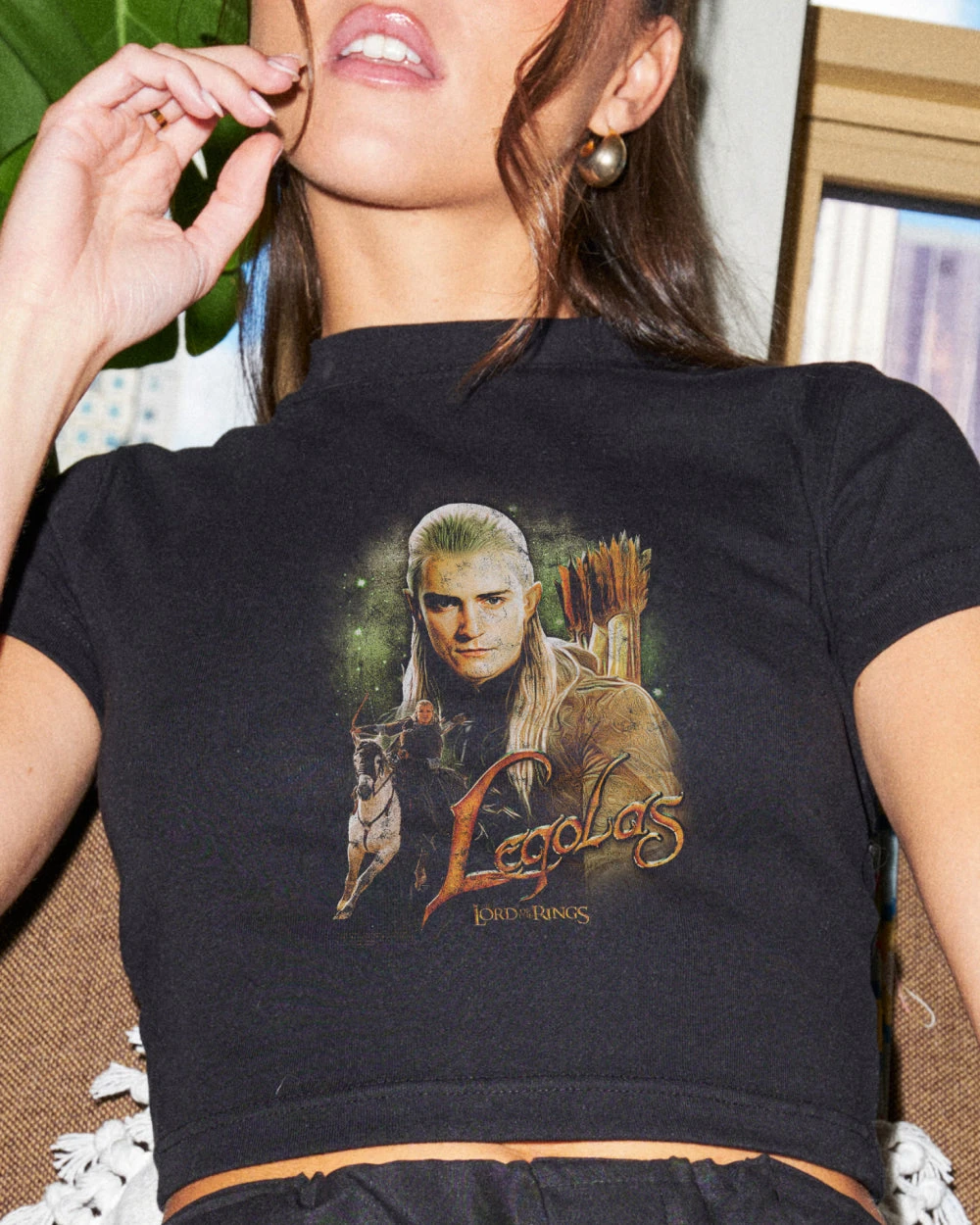 Vintage Legolas Baby Tee 5 Vintage Legolas Baby Tee - Image 3
