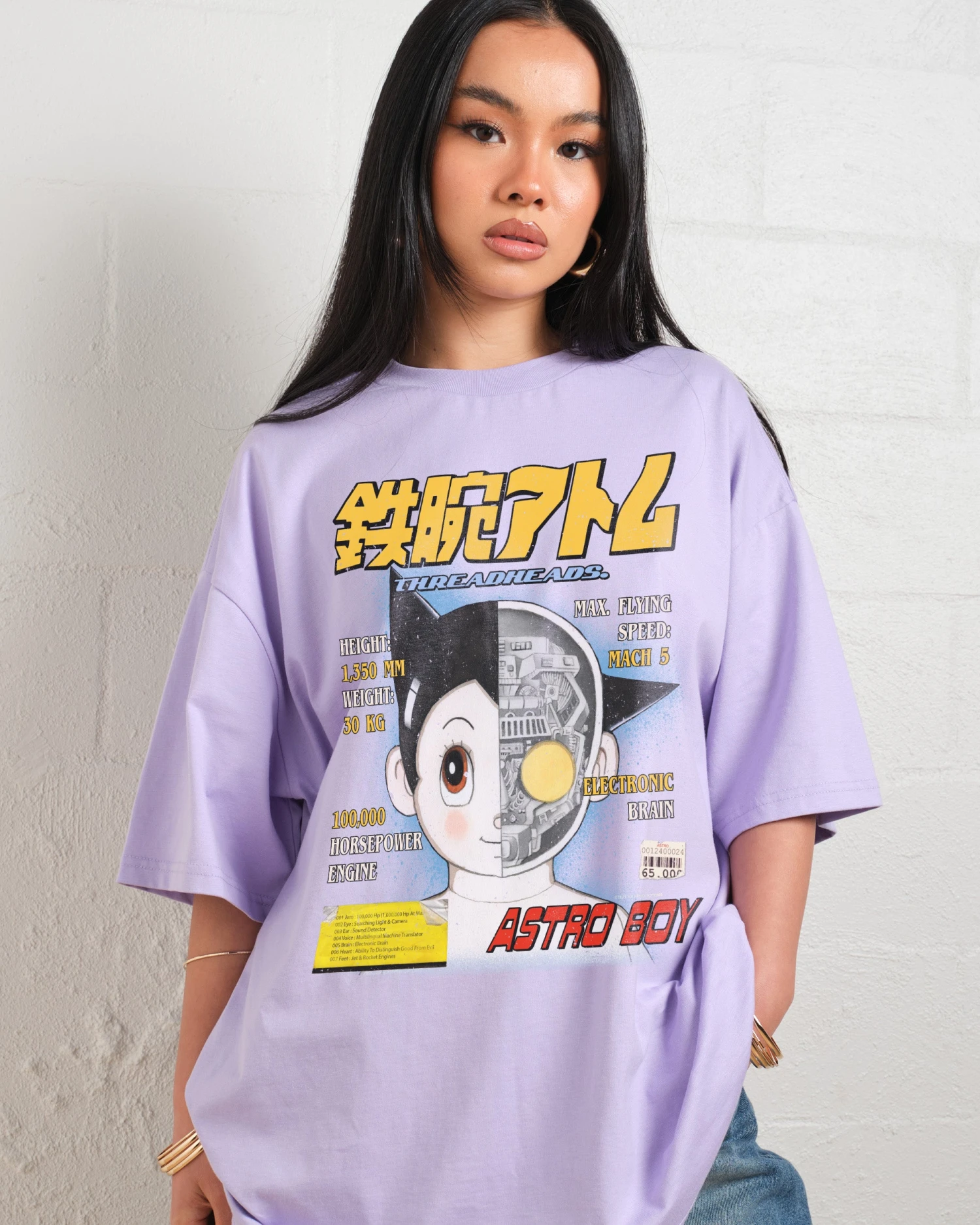 Astro Boy Magazine Oversized Tee 3 Astro Boy Magazine Oversized Tee