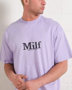 Man I Love Frogs Front And Back Oversized Tee -Threadheads Clothing LilacOversized Front 21ad221f befc 42d5 baad 512438f52799