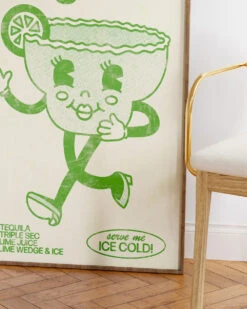 Margarita Art Print -Threadheads Clothing Margarita MockUp 3