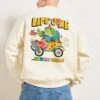 Life Is A Joke Sweatshirt -Threadheads Clothing Mens Jumper Natural Back d08fab8e 5d23 49fe bb2a c54f2dca5a4d