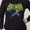 DC Bat Attack Logo Long Sleeve -Threadheads Clothing MensLongSleeveFront