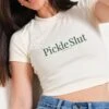 Pickle Slut Baby Tee -Threadheads Clothing Natural Baby Tees Front 3d102dc5 ba54 44a1 b21e e2e0e75ffcea