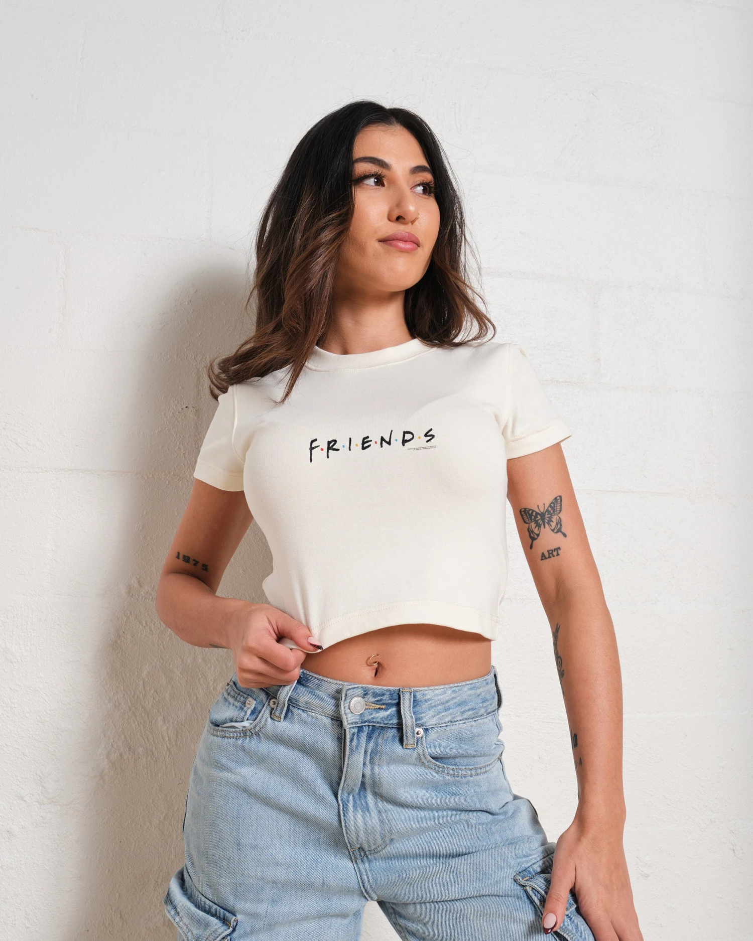 Friends Logo Baby Tee 3 Friends Logo Baby Tee