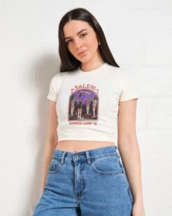 Salem Summer Camp Baby Tee -Threadheads Clothing Natural Baby Tees Front 6 2ba4537a 9ed5 46ad b728 c9d2739a0cdc