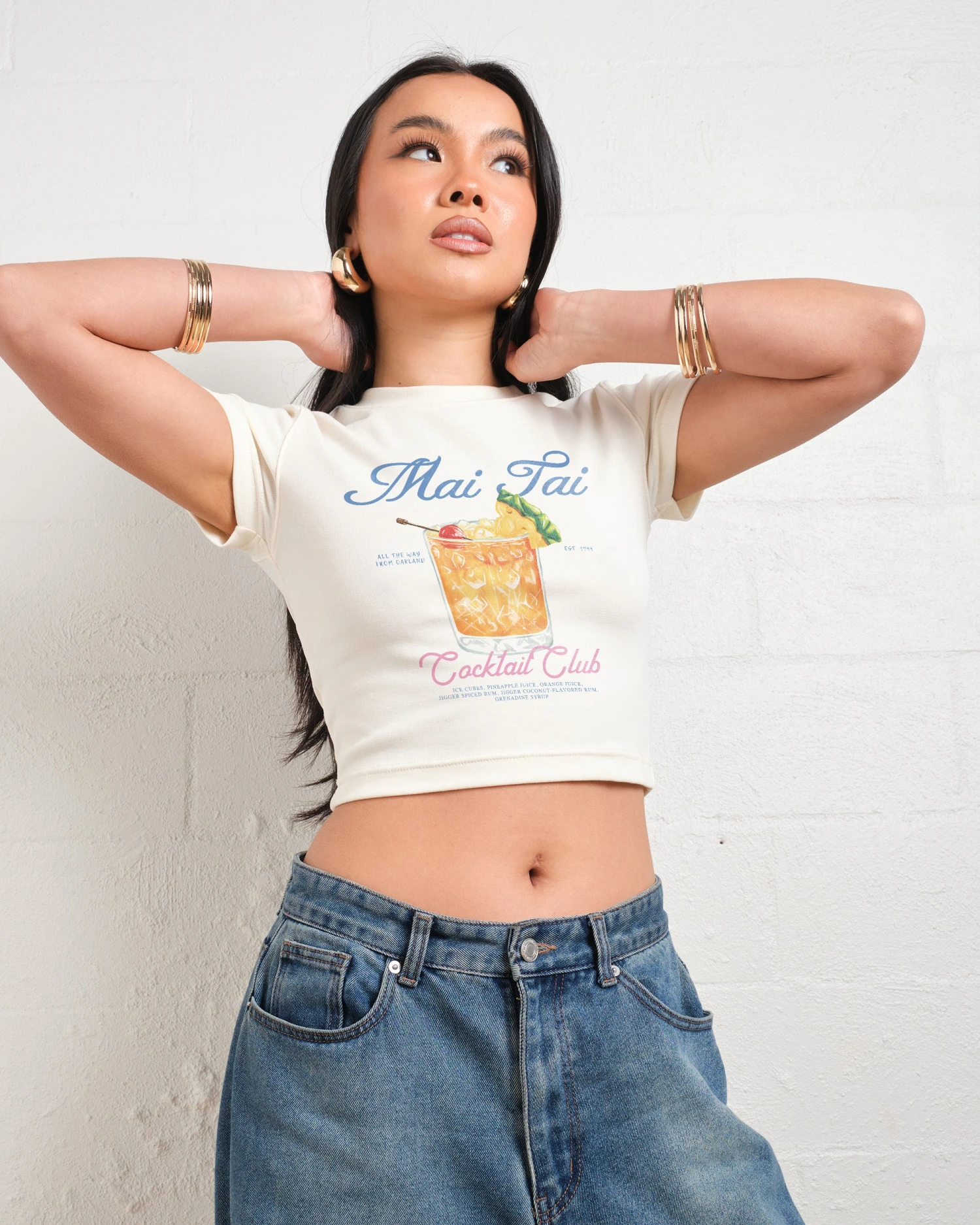 Mai Tai Baby Tee 6 Mai Tai Baby Tee - Image 4