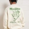Mojito Sweatshirt -Threadheads Clothing Natural Back 1 7d7a8613 81db 40df 82d8 81a8463579a3