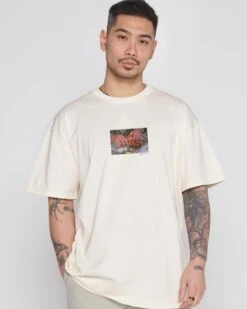 Fancy Dinner T-Shirt -Threadheads Clothing Natural Close Up Front 49f3587c b7cf 4dd8 af59 0427d5cf0df0