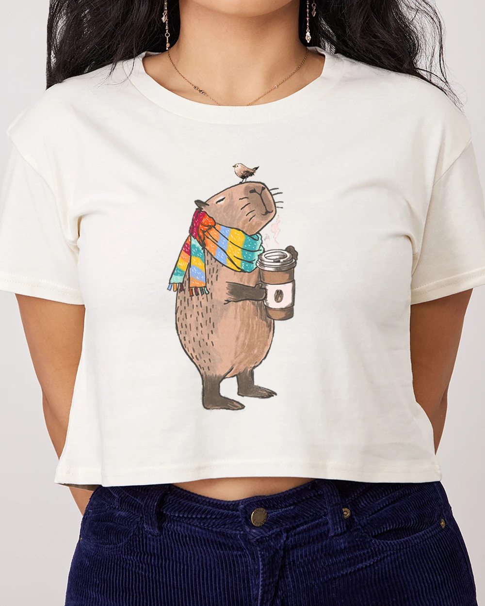 Coffeebara Crop Tee 3 Coffeebara Crop Tee