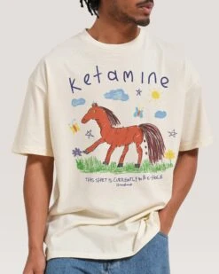 Ketamine T-Shirt -Threadheads Clothing Natural Front 05dfd3eb 1a1b 4fd3 83af f6d4501d1ea5