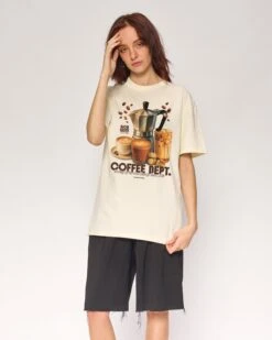 Coffee Dept T-Shirt -Threadheads Clothing Natural Front 1eb4bc04 6918 4b20 aecb 67d6a1159734