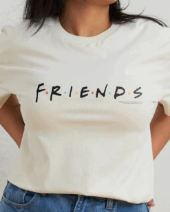 Friends Logo T-Shirt -Threadheads Clothing Natural Front 6b65bb32 ee2b 4221 bcdb c7609c3e2919
