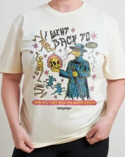 Black Death T-Shirt -Threadheads Clothing Natural Front 9ab8ed6c faca 418e b2ed a5b7691215f8