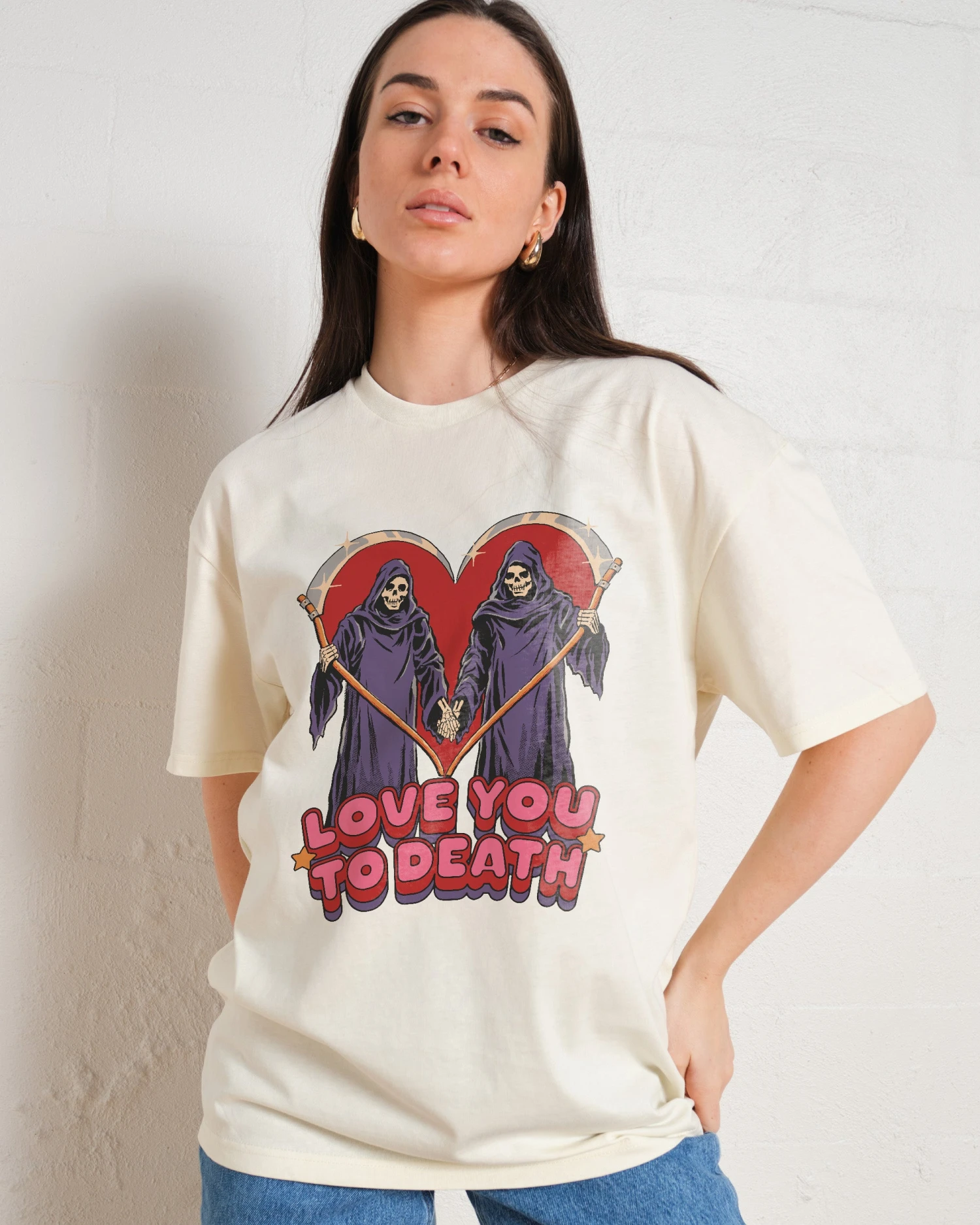 Love You To Death T-Shirt 4 Love You To Death T-Shirt - Image 2