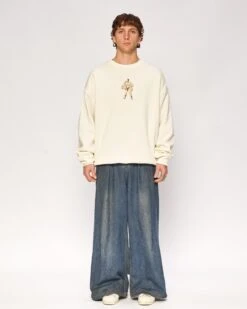 Goro Mortal Kombat Sweatshirt -Threadheads Clothing Natural Full Body Jumper Front 1107541d e195 4fa4 a27c 98cccb7adc94