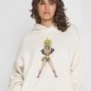 DC Wonder Woman Power Surge Hoodie -Threadheads Clothing Natural Hoodie Close Up Front 24b93196 8f62 4fa8 bdfe e7c98d867483