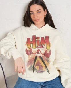 HIM Hoodie -Threadheads Clothing Natural Hoodie Women Front 2df4c79e 4fa6 4180 991a 865f625936a9