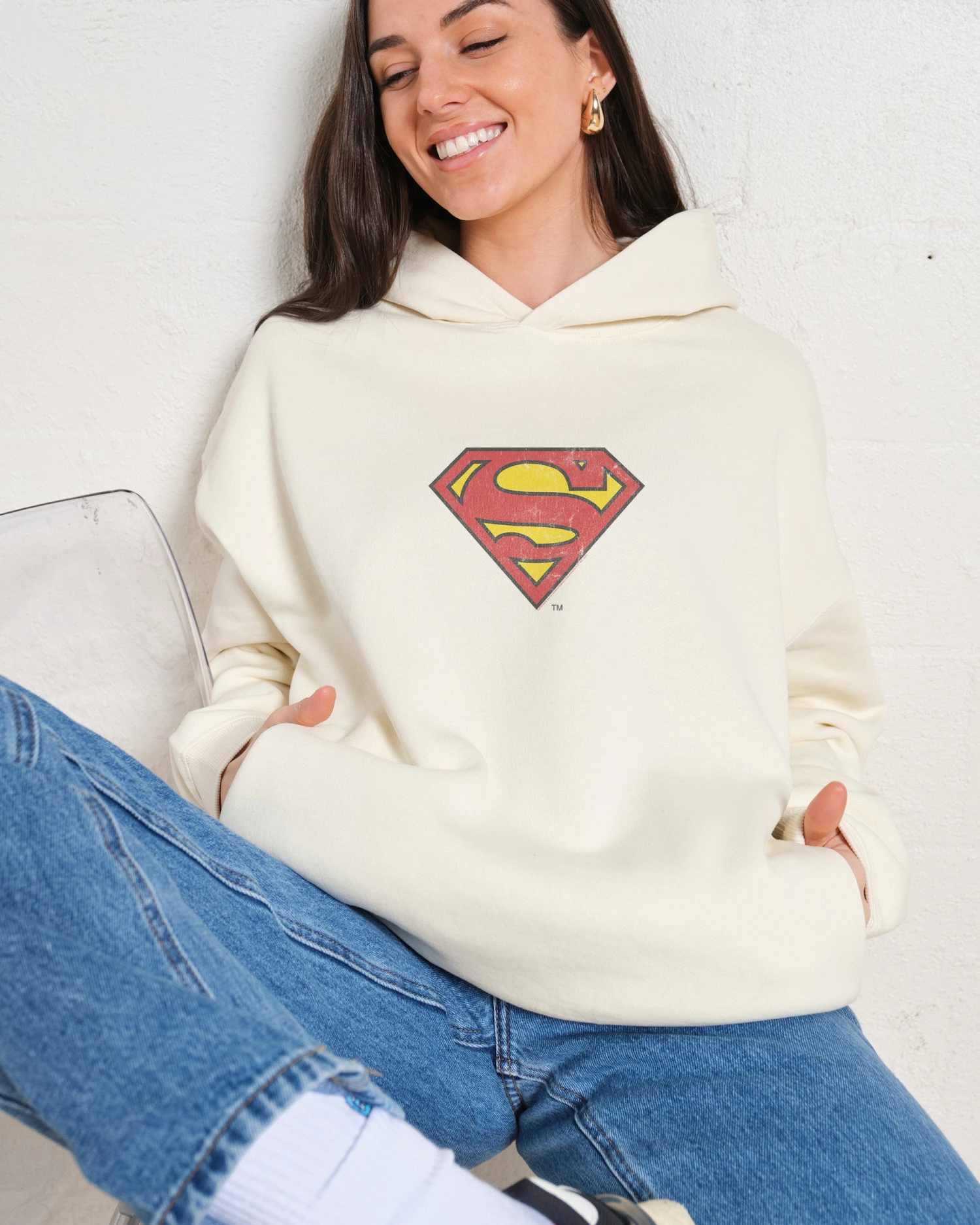 DC Superman Classic Logo Hoodie 7 DC Superman Classic Logo Hoodie - Image 5