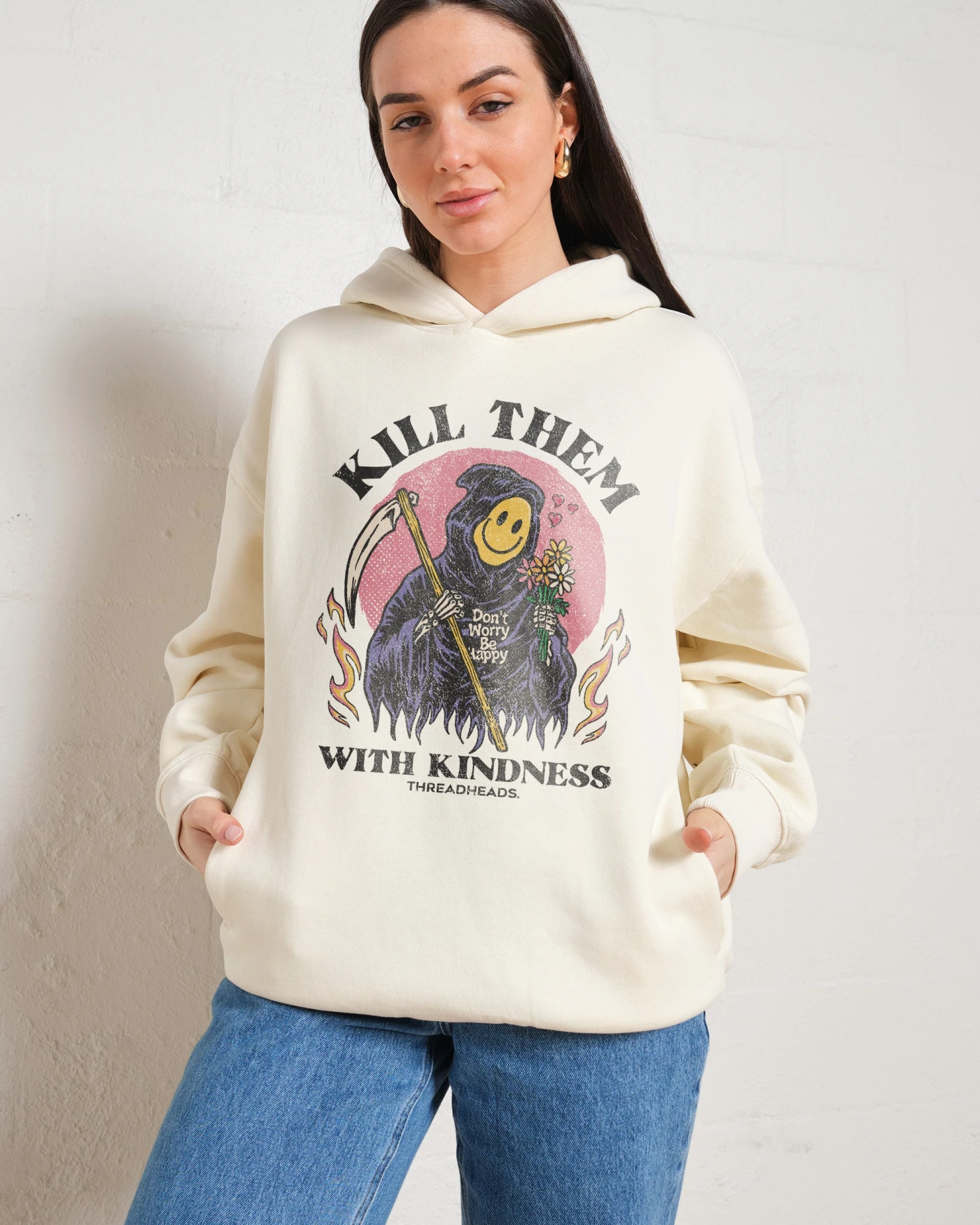 Kill Them With Kindness Hoodie 5 Kill Them With Kindness Hoodie - Image 3