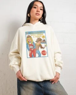 The Mystery Of Who Gives A Sh-t Hoodie -Threadheads Clothing Natural Hoodie Women Front ca2700a4 beca 43e6 88ce 1e67265673f4