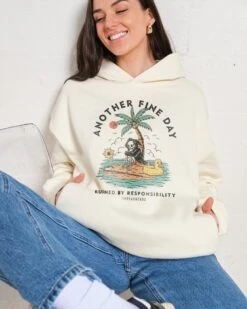 Another Fine Day Ruined By Responsibility Hoodie 12 Another Fine Day Ruined By Responsibility Hoodie -Threadheads Clothing Natural Hoodie Women Front dc840ae8 f2f9 44cf 9db4 c77f575d7753
