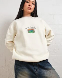 Canned Goods Sweatshirt 11 Canned Goods Sweatshirt -Threadheads Clothing Natural Jumper Women Front 408e016b 7119 4bf2 814b 733327f02955