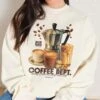 Coffee Dept Sweatshirt -Threadheads Clothing Natural Jumper Women Front aaebe3de 43bc 45f4 9166 9a71c731030c