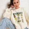 The Pickles Sweatshirt -Threadheads Clothing Natural Jumper Women Front c6c5846f e97d 4e32 abe5 adef720fa4f3