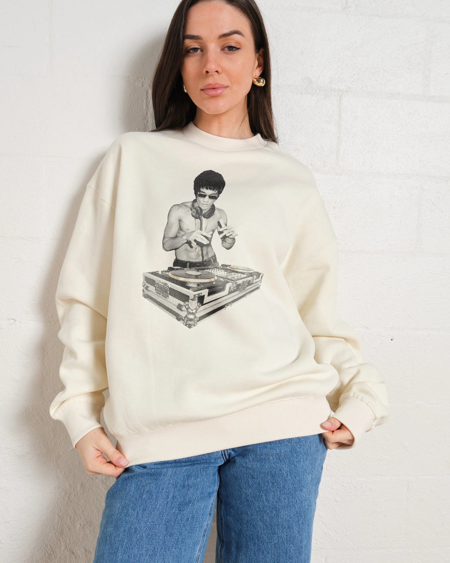 DJ Bruce Lee Sweatshirt 6 DJ Bruce Lee Sweatshirt - Image 4