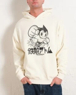 Astro Boy Black And White Hoodie -Threadheads Clothing Natural Men Hoodie Front 1ac4438e eb49 4195 991b 078d87a12852