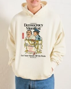 Democracy Manifest Volume II Hoodie -Threadheads Clothing Natural Men Hoodie Front f741a761 e571 48f0 9e84 2286aad3761f