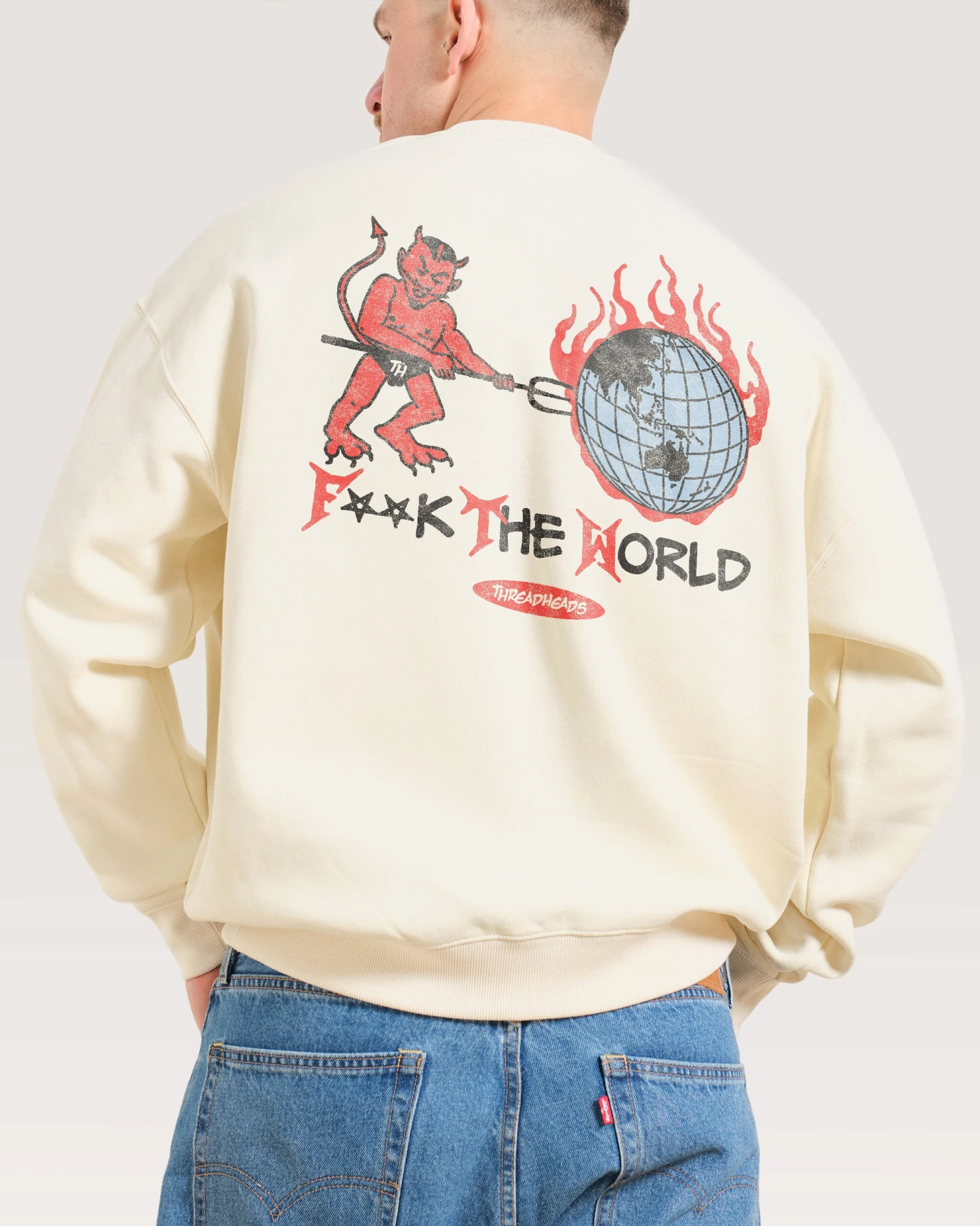 F**k The World Sweatshirt 5 F**k The World Sweatshirt - Image 3