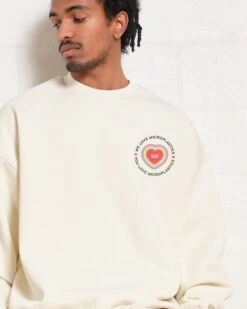 We Love Microplastics Sweatshirt 17 We Love Microplastics Sweatshirt -Threadheads Clothing Natural Men Jumper Front 2e422054 7a0e 4cb6 95ec 054b479c52a8