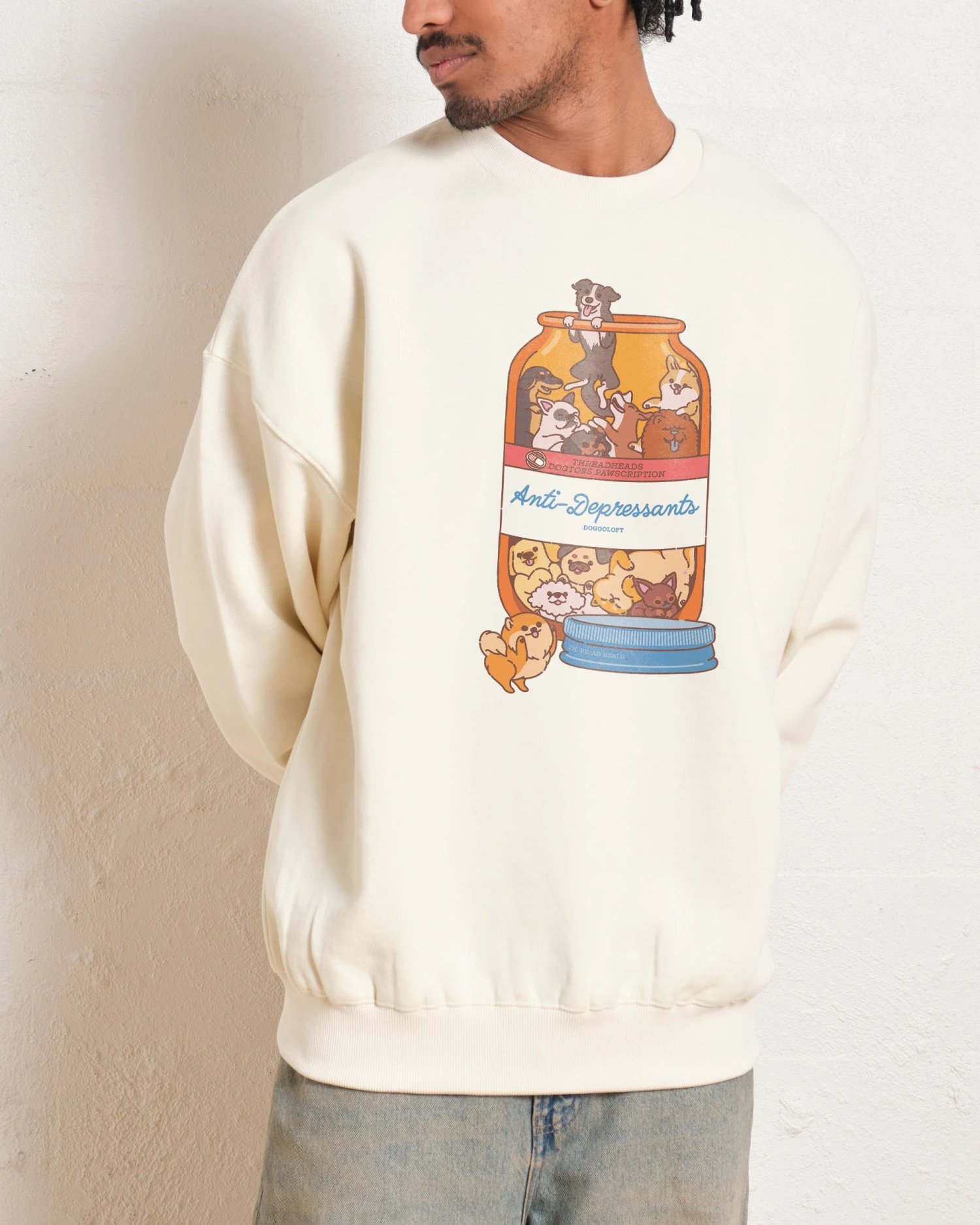 Anti-Depressants Dog Edition Sweatshirt 3 Anti-Depressants Dog Edition Sweatshirt