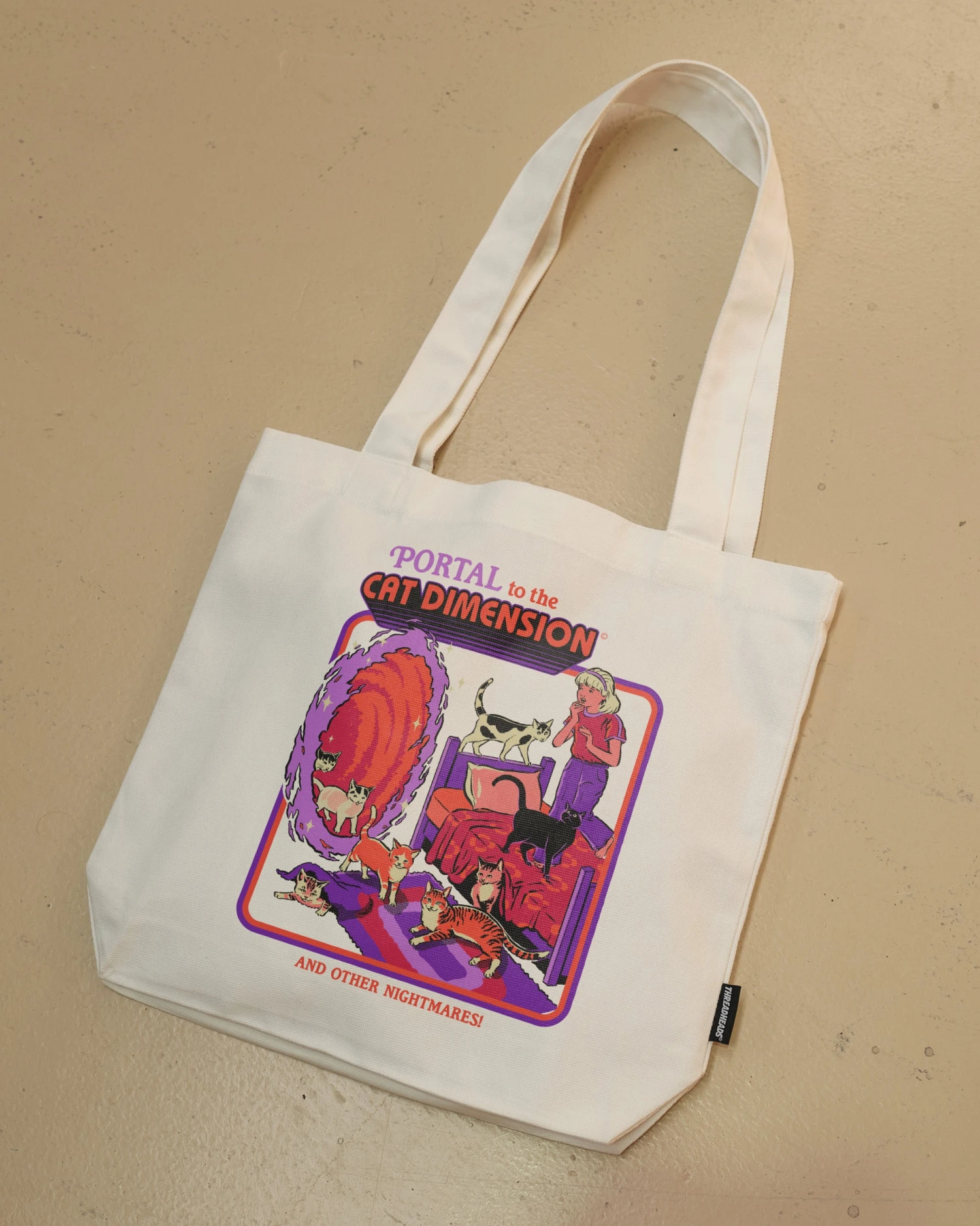 The Cat Dimension Tote Bag 4 The Cat Dimension Tote Bag - Image 2