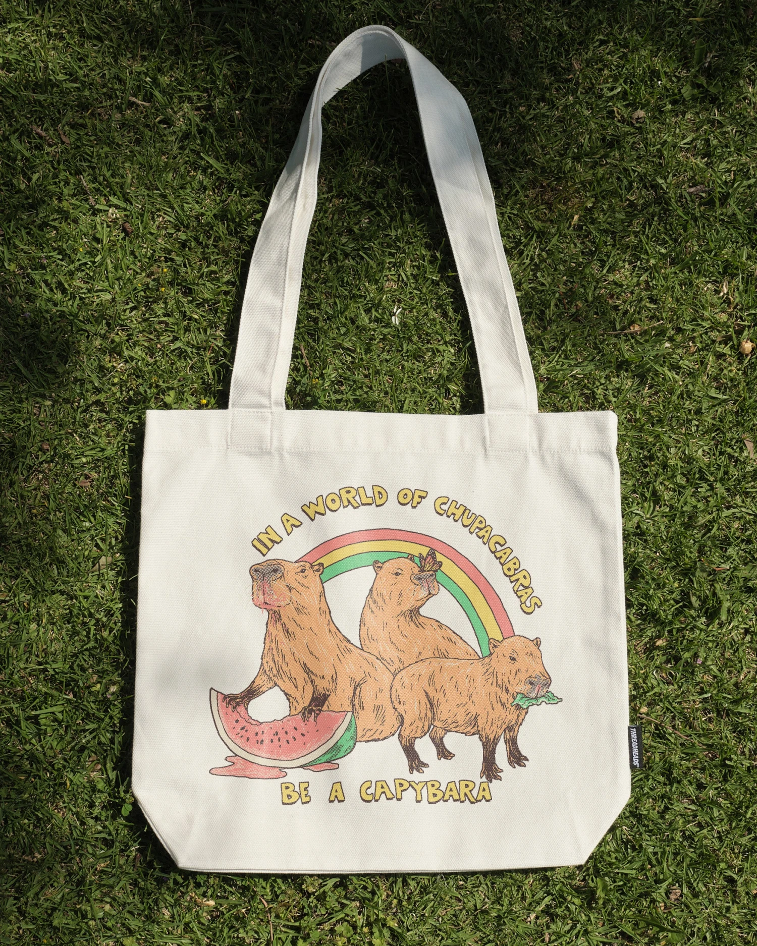 Be A Capybara Tote Bag 3 Be A Capybara Tote Bag