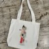 Astro Boy Half Robot Tote Bag -Threadheads Clothing Natural ToteBags bc51c678 00e1 45e0 af11 b10589acc83a