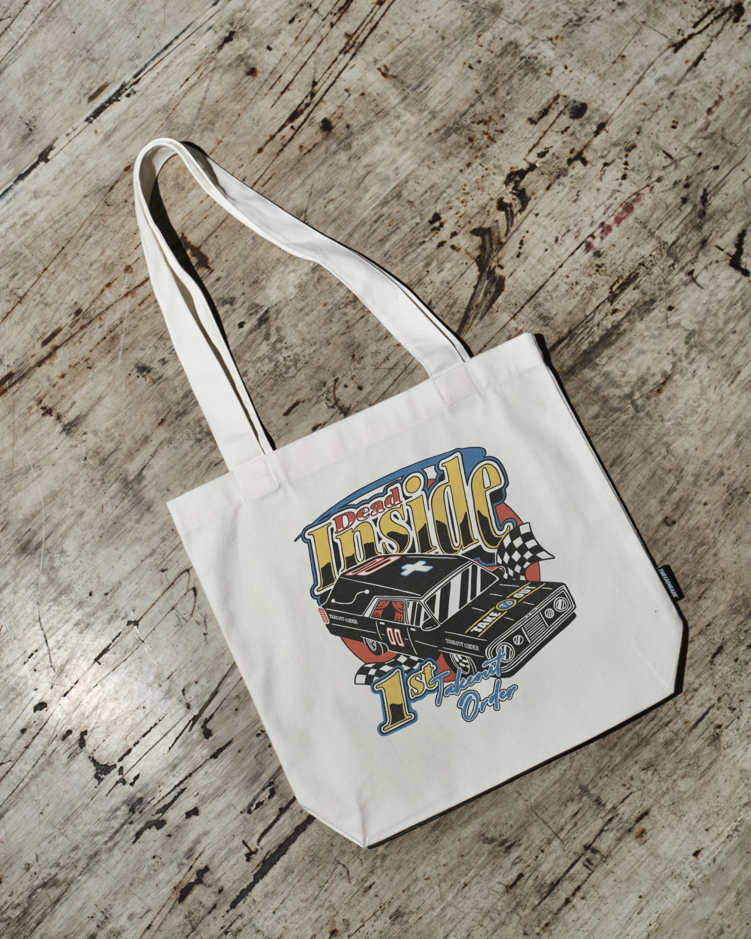 Dead Inside Hearse Tote Bag 3 Dead Inside Hearse Tote Bag