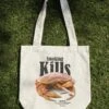 Smoking Kills Tote Bag -Threadheads Clothing Natural Tote Bags 661b34c5 a33e 44d2 9b0a 238988b8cbba