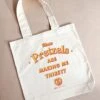 These Pretzels Are Making Me Thirsty Tote Bag -Threadheads Clothing Natural Tote Bags f5e1d15c 5704 4fe7 9694 458bc353a920