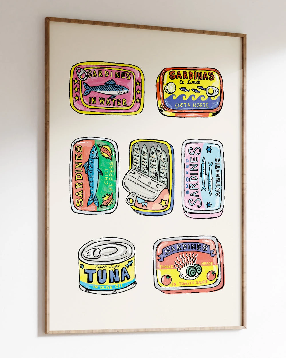 Canned Goods Art Print 6 Canned Goods Art Print - Image 4