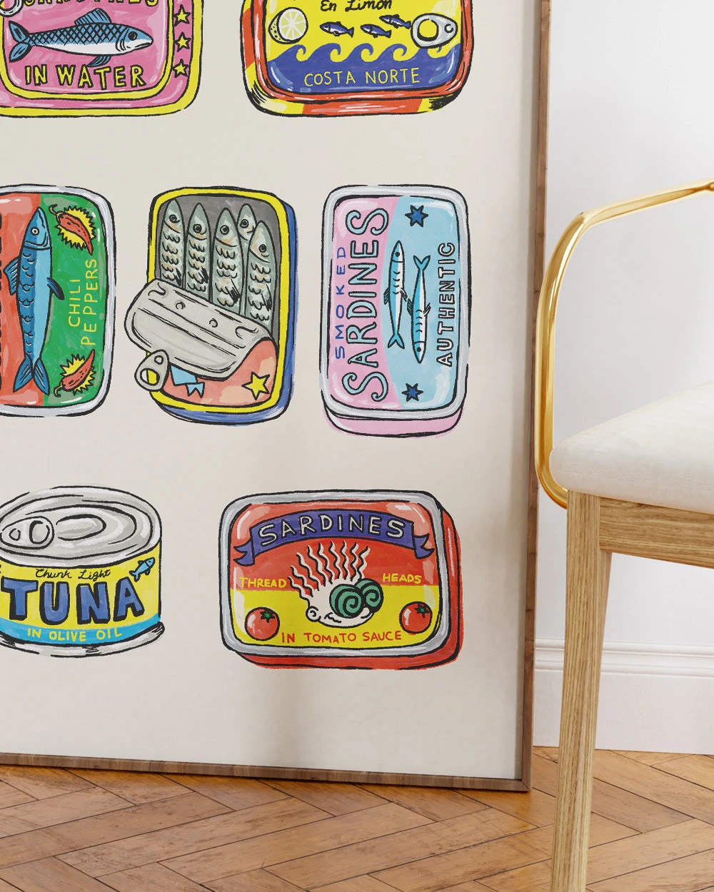 Canned Goods Art Print 5 Canned Goods Art Print - Image 3