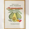 Aguacate Art Print -Threadheads Clothing Natural Wall Art Mock Up 4 64bedfda cbb2 443e aec6 e82a149c233c