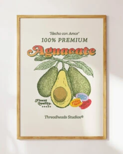 Aguacate Art Print