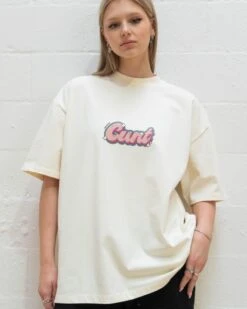 Cunt Oversized Tee -Threadheads Clothing NaturalOversized Front 3 ee88f100 c5ea 4868 b07a adaee0bf2c2f