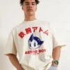 Astro Boy Face Oversized Tee -Threadheads Clothing NaturalOversized Front 554c93b5 66a7 487c abb3 3eb450a386e9