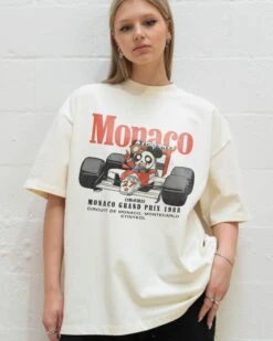Monaco Racing Oversized Tee -Threadheads Clothing NaturalOversized Front 7 399cc976 a1f7 4fe6 8ee9 914b8ccbc204