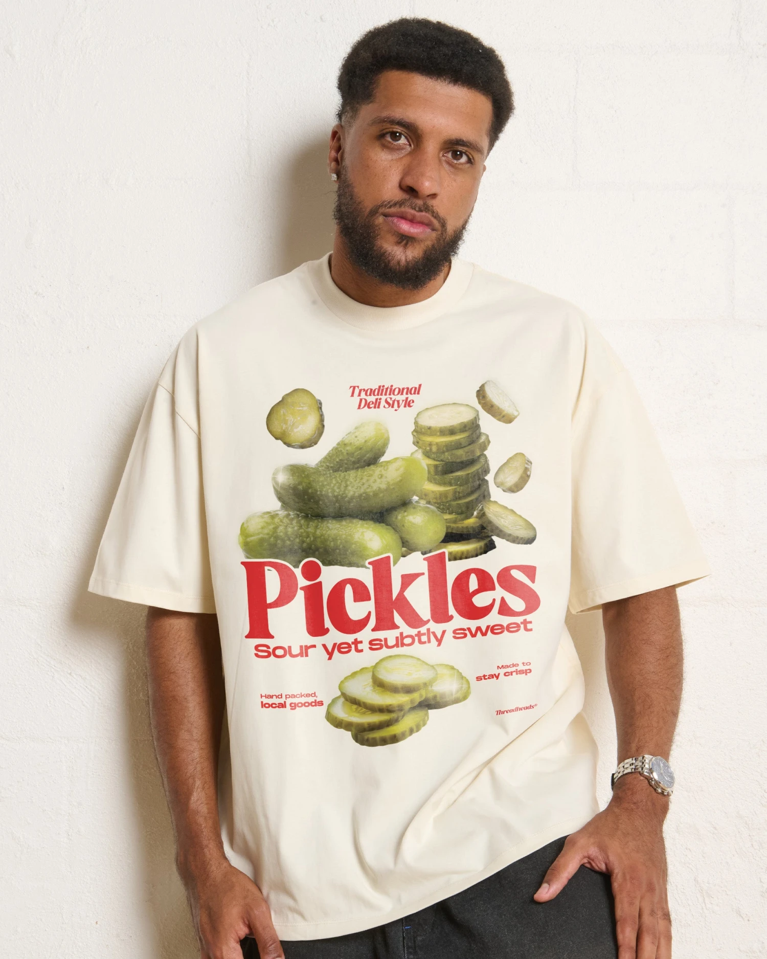 Sour Yet Sweet Pickles Oversized Tee 6 Sour Yet Sweet Pickles Oversized Tee - Image 4