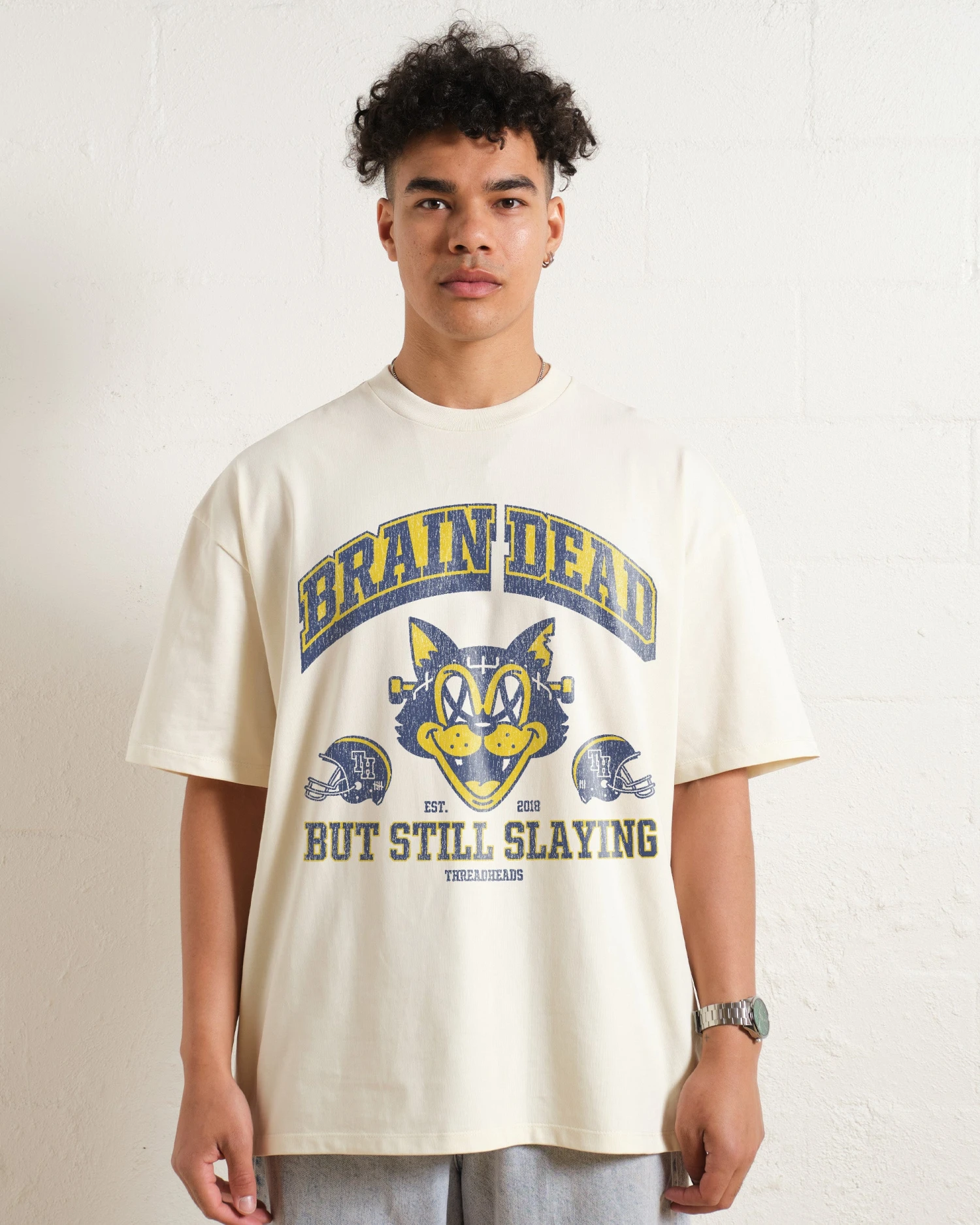 Brain Dead Cat Oversized Tee 4 Brain Dead Cat Oversized Tee - Image 2