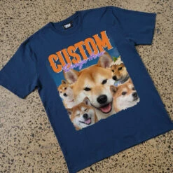 Create Your Own Custom Bootleg Tee -Threadheads Clothing Navy 1